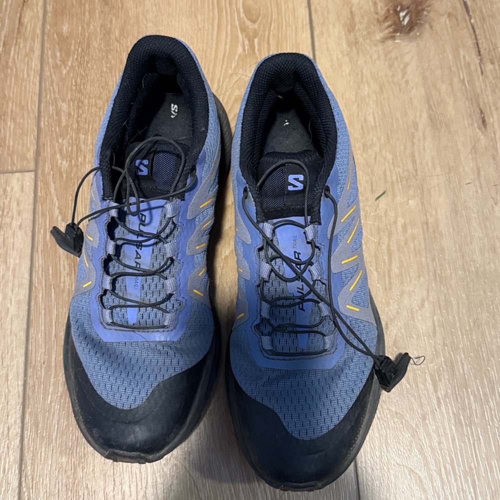 Salomon Trail Shoes in Blue and Black